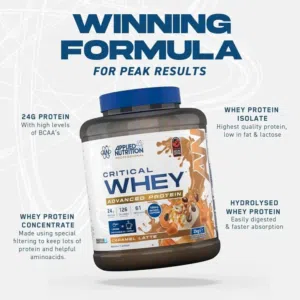 Applied Nutrition Critical Whey بروتين الواي من ابلايد نيوتريشن Slim&Fit Nutrition