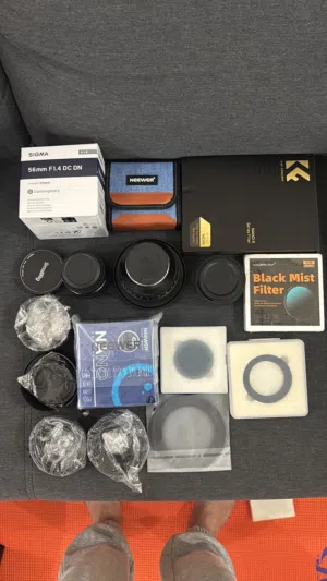 Artisan lenses 56mm / 50mm with converter