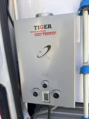 بويلر غاز الفوري 6 لتر ماركة تايجر توفير فوري: استمتع بمياه ساخنة فور فتح الصنبور