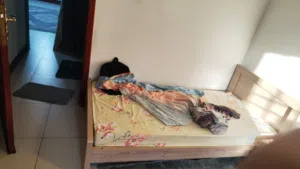 single bed with mattress diff size available for sale