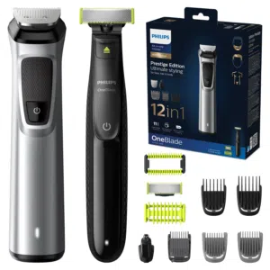 Philips Multi-groom series 9000 12-in-1,  waterproof Face, Hair and Body Electric Shaver