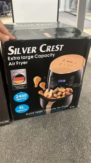 قلاية هوائية Silver Crest Liter 6 Black