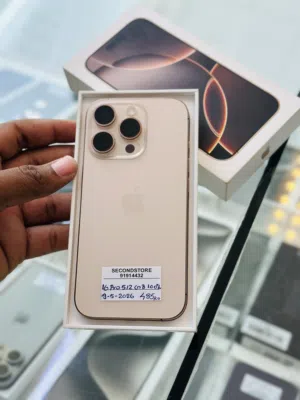 iPhone 16 Pro 512 GB 2 weeks only used apple warranty till - 03-05-2025  100% battery helth