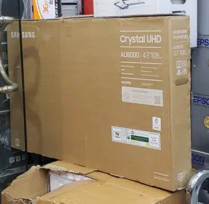 شاشة سامسونج 43 بوصة اسمارت الجيل السادس أحدث موديل بديل الخامس دقة FULL HD رسيفر داخلي بسعر 305$