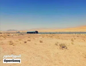 اراضي للبيع  ع الطريق الصحراوي عمان العقبة