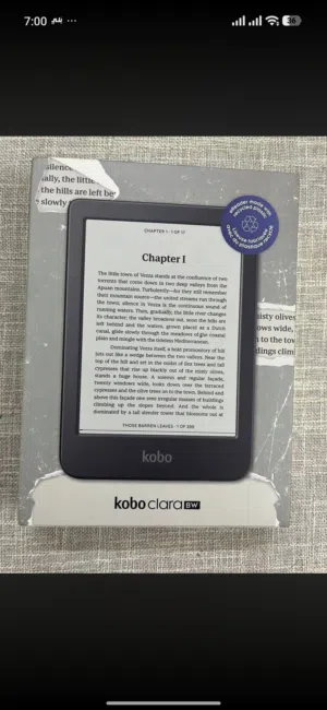 جهاز قارئ كتب Kobo Clara BW اخو جديد الجيل الحديث