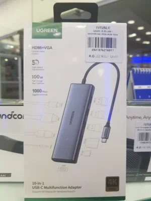Ugreen 10 in 1 Usb C  multifunctional Adapter