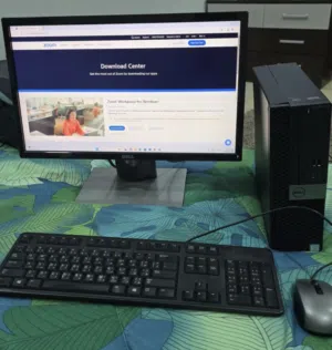 dell core i7  7th generation with 22” monitor
