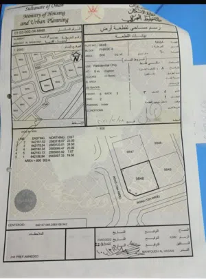 Residential Land for Sale in Muscat Amerat