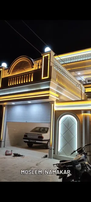 واجهات بورسلان. مرمر جمیع النقوش خلفه ایرانی
