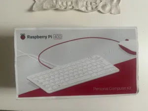 Raspberry Pi 400 حاسوب شخصي لجماعه البرمجه مستعمل مرتين فقط بالباكو وكامل ملحقاته