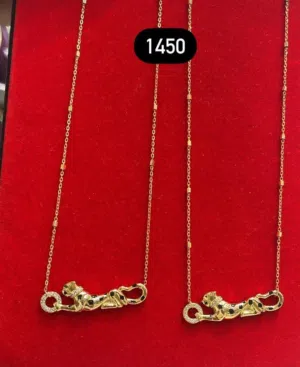 عقود ذهب عيار 18