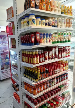 Profitable running supermarket with big mezzanine