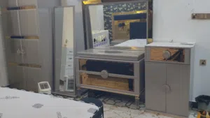 غرفة نوم قويه وفخمه واسعه تشيل كل اغراضج مبيها ولا خدش اخت الجديده