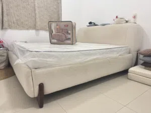 سرير king مع set كامل لون نحاسي