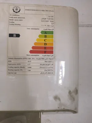 سبلت ماركة هايسنس (HISENSE) استعمال سنه واحده ومتروك