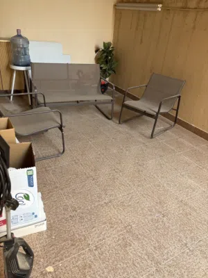 كراسي حديد للحديقه