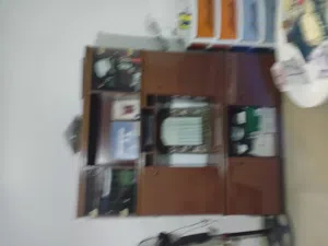 مكتب وطاوله تلفزيون و2كومدينو وديكور تلفزيون
