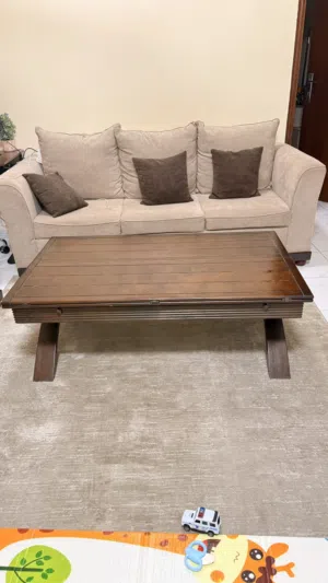 طاولة كونسول وطاولة قهوة قابلة للتوسعة