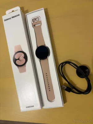 ساعه سامسونك واتش 4 (40mm) راقيه وتخبل جديده نضيفه ملحقات كامله والساعه(LET) يعني تدعم الشريحه