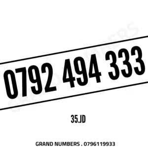 Zain VIP mobile numbers in Irbid