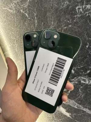 ** iPhone 13 – 128GB نسخة أمريكية – بطارية 100% – Turbo SIM – لون اسود
