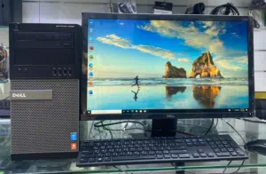Dell optiplex intel Core i5 Ram 8GB SSD 128GB Hdd 500GB Led Monitor 20inch Keyboard Mouse With Warra