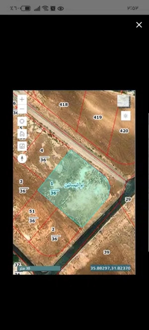 Residential Land for Sale in Amman Naour