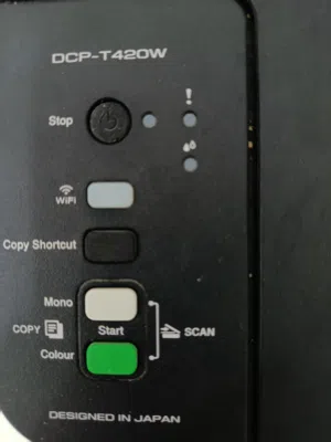 طابعة برذر DCP-T420W مستعملة قليل جدا شبه جديدة