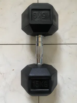 Pair of 15kg dumbbells
