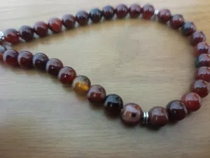 3مسابح فخمه عقيق طبيعي