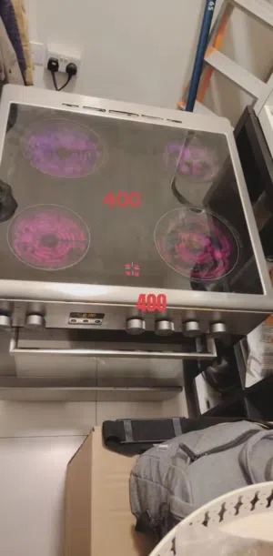 Electrical cooking range 60x60 excellent condition