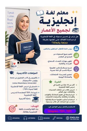 A TEFL CELTA certified English teacher with 10 years experience