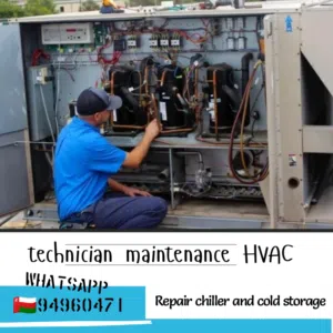 غرف التبرید و تجمید ، تشيلرات  Cold room ,HVAC ,Refrangration