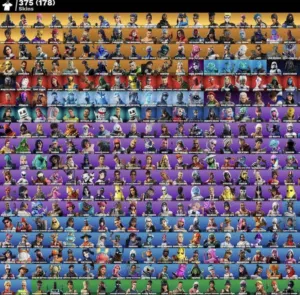 حساب للبيع 800او للبدل الي عنده حساب فورت بيسي في بنت الزومبي الورديه او اكس النعناع نادر