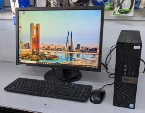 Dell Core i7 Computer (8CPUs) RAM 8GB SSD 256GB 35x Fast 22" Monitor WIN & MS Office Ready