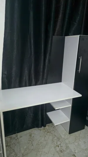 مكتب مع خزانه تفصال خشب mdf