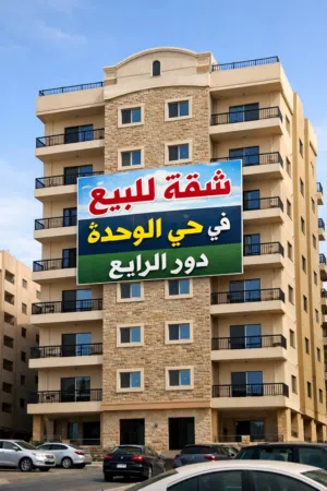 شقة للبيع حي الوحدة