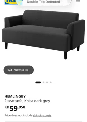ikea  2 -seater sofa