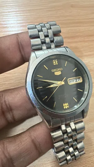 ساعة سيكو فايف open back case auoto