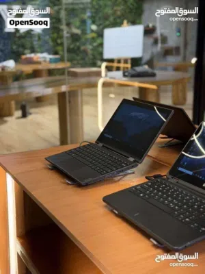 لابتوب lenovo - 8 جيبي رام - شاشة اللمس + 360  درجة / مع ضمان