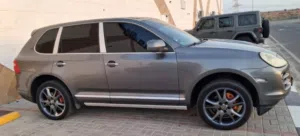 Porsche cayenne s 2007-2008, 3.6, grey colour, black interior, 281 000 km,11 000 Aed.
