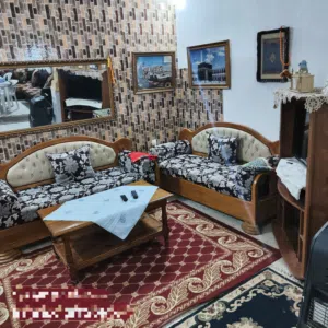 منزل للكراء العمران الاعلى s + 3  تتوفر فيه جميع المستلزمات ( انترنت + مأوى سيارات)   الهاتف .293458