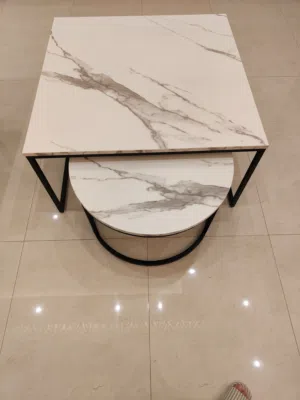 طقم طاولات وسط بحالة ممتازة