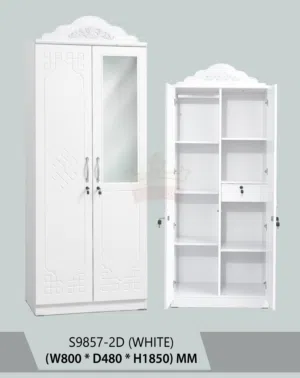 2 door cabinet wardrobe