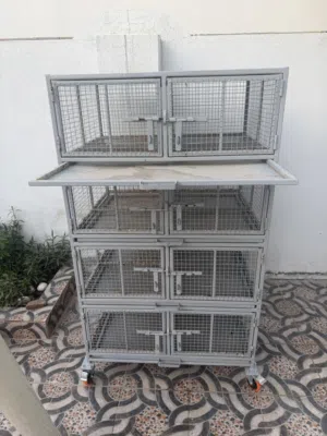 قفص طيور او ارانب وغيره من حيوانات