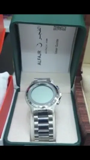 ساعة الفجر للاذان يد ستانلس مدور او مربع رياضي حيط مكتب