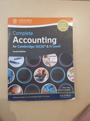 Complete Accounting for Cambridge IGCSE OLEVEL Second Edition