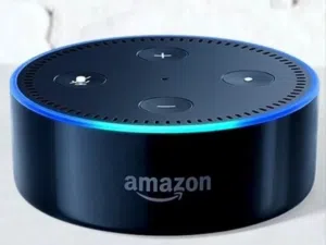 جهاز Alexa Amazon للبيع بحالة ممتازة شغال 100% بدون أي مشاكل نظيف جدًا والاستخدام خفيف