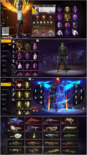 Free Fire Accounts and Characters for Sale in Sana'a